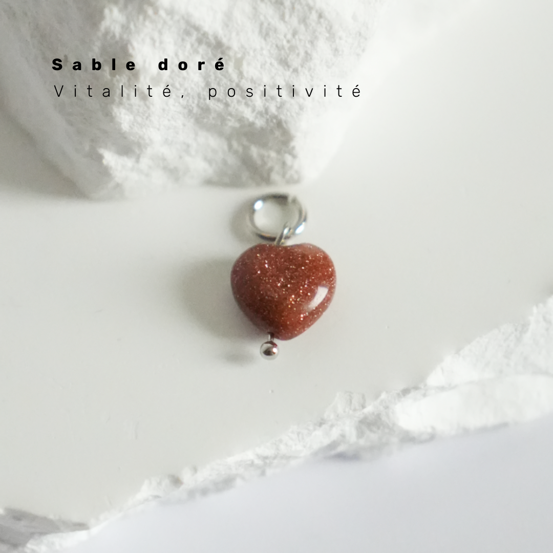 Charm Heart / Argent