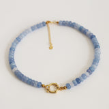 Collier Hallie - Bleu ciel