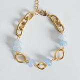 Bracelet Rose (Bleu ciel)