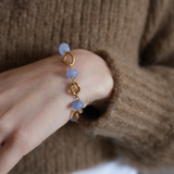 Bracelet Rose (Bleu ciel)