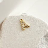 Charm Lettre zircon